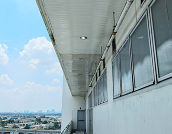 งานปรับปรุงฝ้าอลูมิเนียม