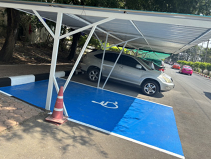 งานปรับปรุงทาสีจราจร