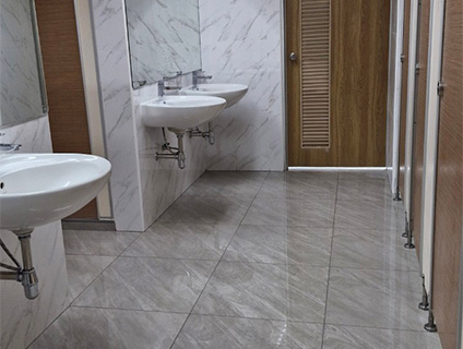 งานปรับปรุงห้องน้ำ อาคารวิจัย