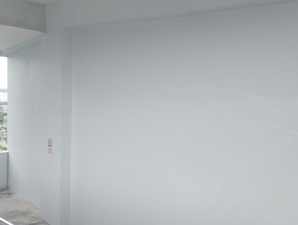 งานปรับปรุงผนังทางลาด