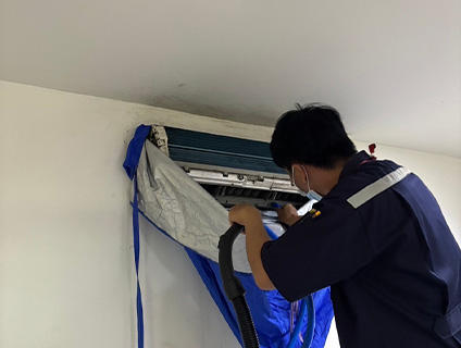 งานดูแลบำรุงรักษาเครื่องปรับอากาศ
