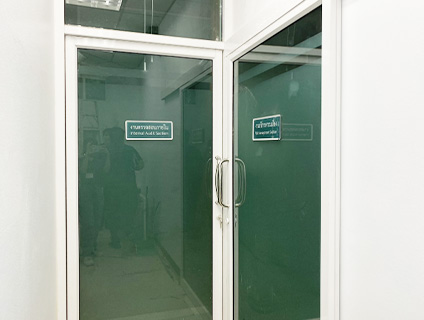 งานปรับปรุงรีโนเวทห้องพื้นที่ตรวจสอบภายในและบริหารความเสี่ยง