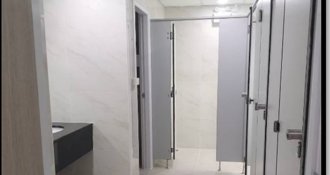 งานปรับปรุงห้องน้ำหอพักพยาบาลชั้น 4