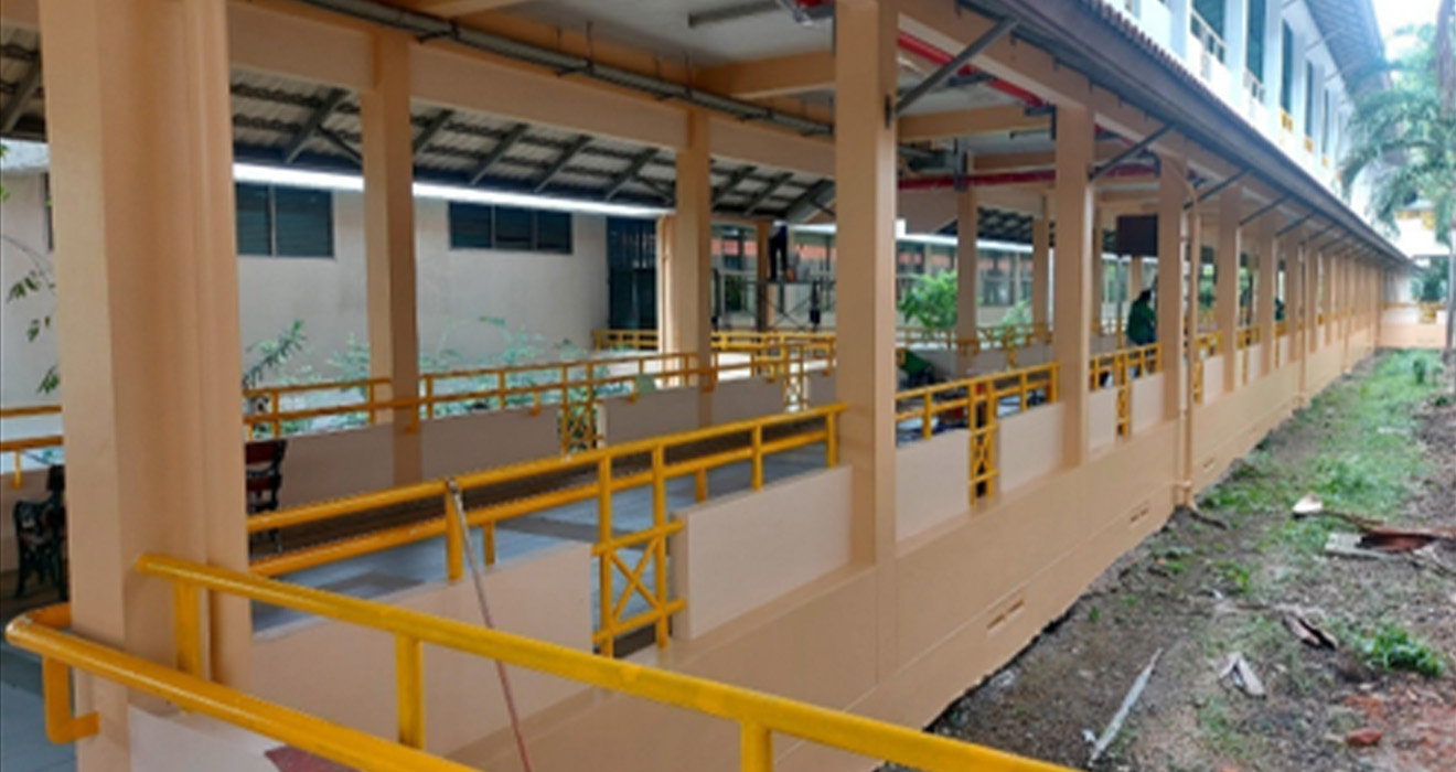 งานปรับปรุงทาสีอาคาร