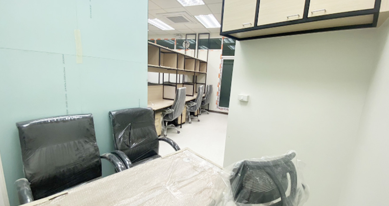 งานปรับปรุงรีโนเวทห้องพื้นที่ตรวจสอบภายในและบริหารความเสี่ยง