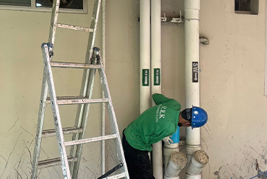 ปรับปรุงท่อน้ำเสีย