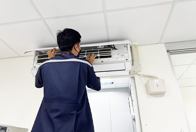 งานดูแลบำรุงรักษาเครื่องปรับอากาศ